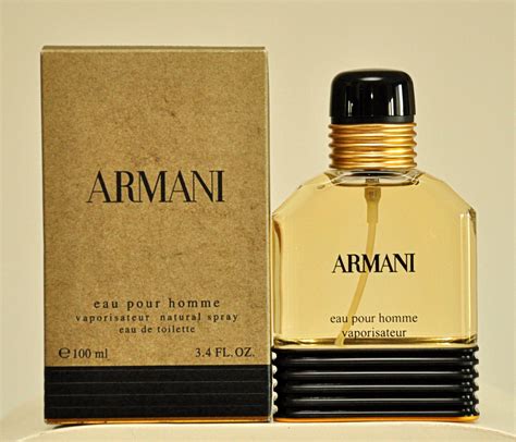 armani eau pour homme vintage